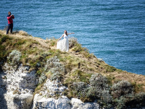 Spontaneous Photoshoot on the cliffs