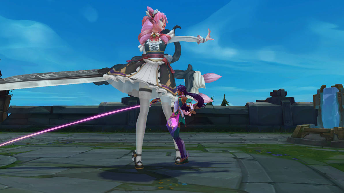 Cubistar Towering over an star guardian by SizeableHug on DeviantArt