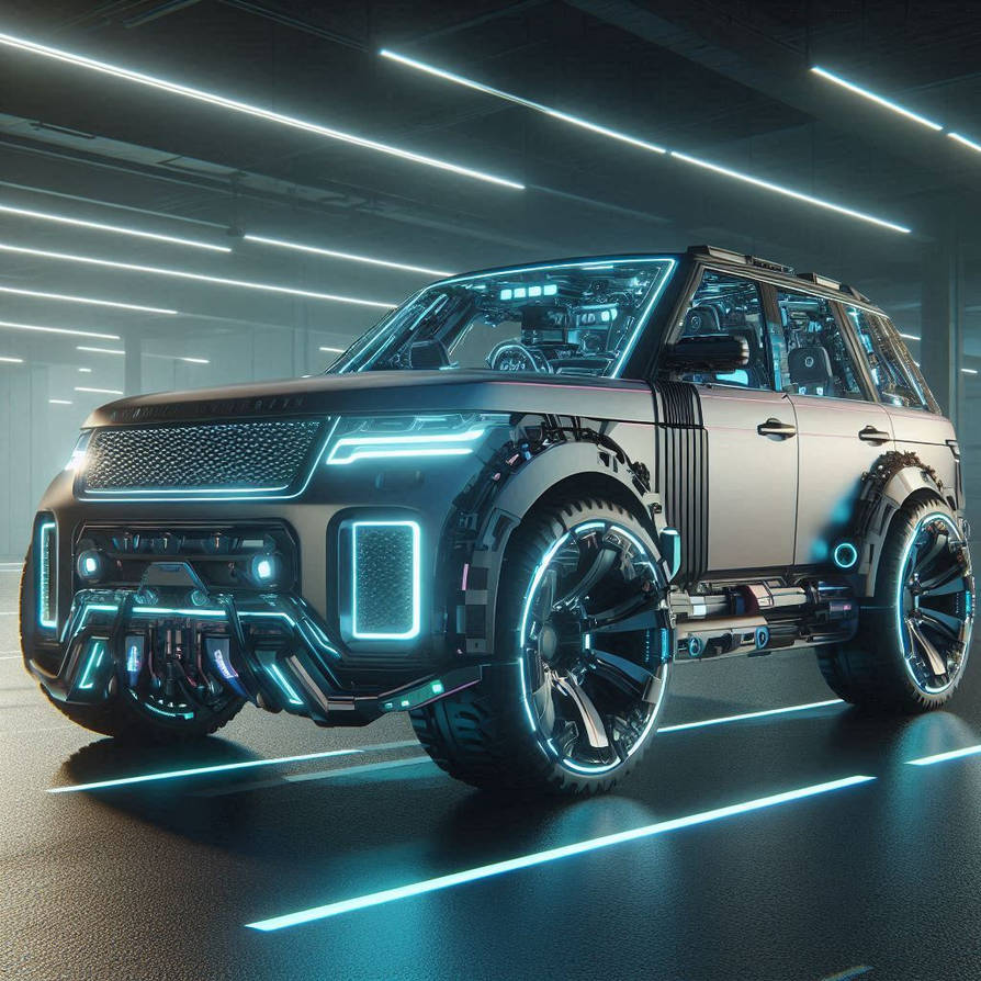 Futuristic Range Rover in the future. by fireguystar1234 on DeviantArt