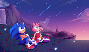 Darkspine Sonic :Doodle Trade: by SonicWind-01 on DeviantArt