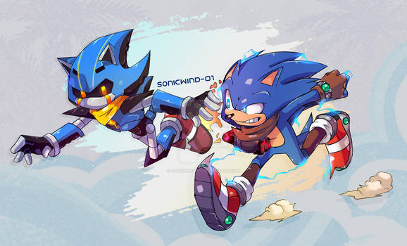 Darkspine Sonic :Doodle Trade: by SonicWind-01 on DeviantArt