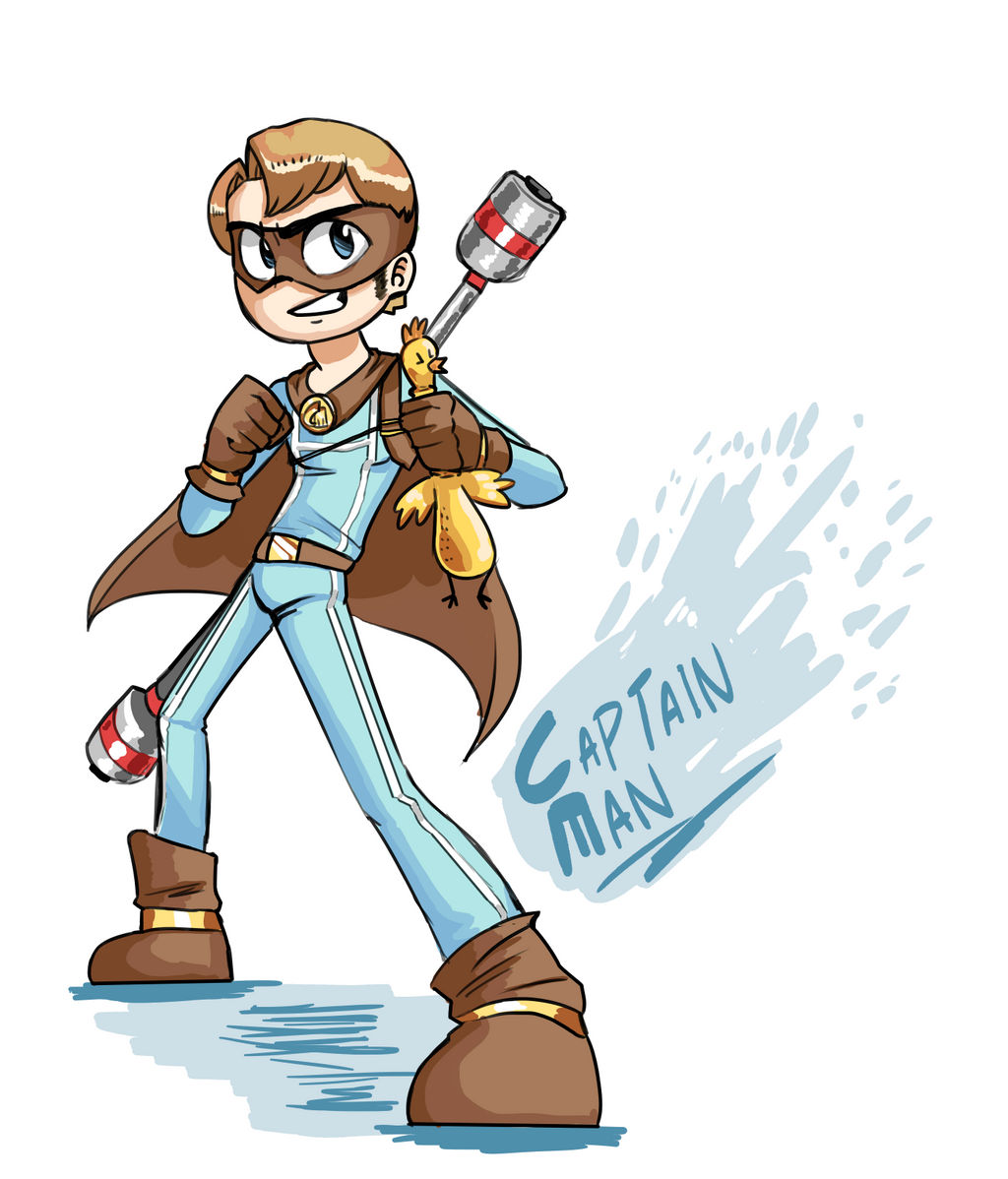 Captain Man by Pencil-snap on DeviantArt