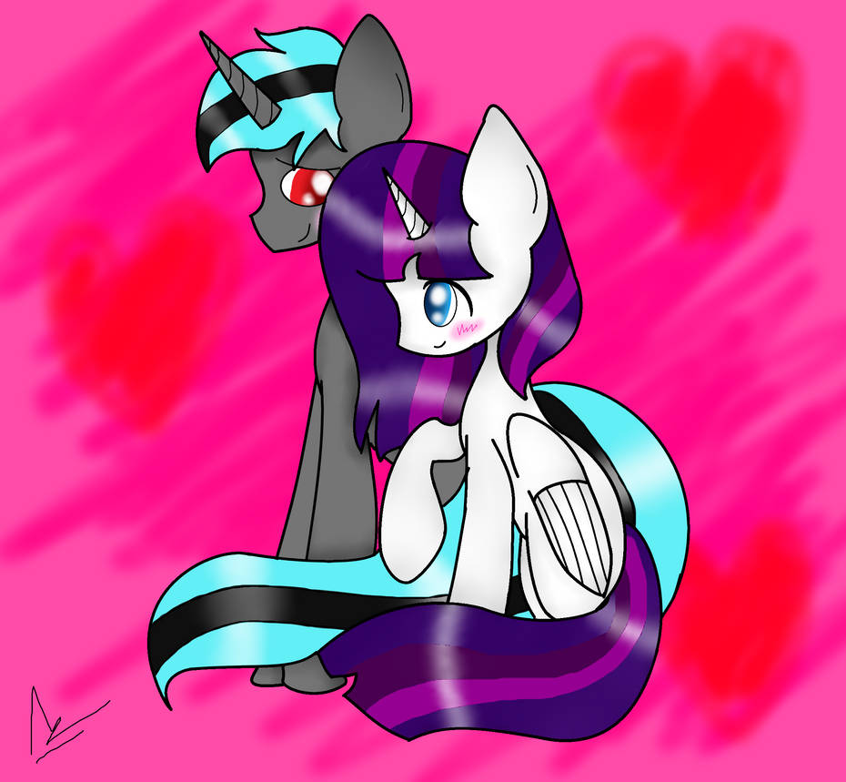 Couple 1 by Atsuko-Art Couple 1 by Atsuko-Art