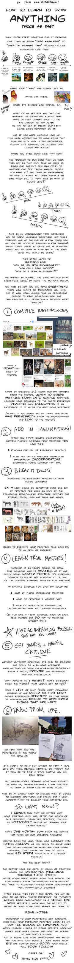 How to Draw ANYTHING by TamberElla