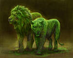 Mossy Lions