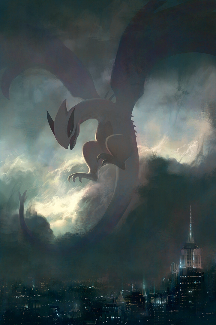 Pokemon: Lugia by LindseyWArt on DeviantArt