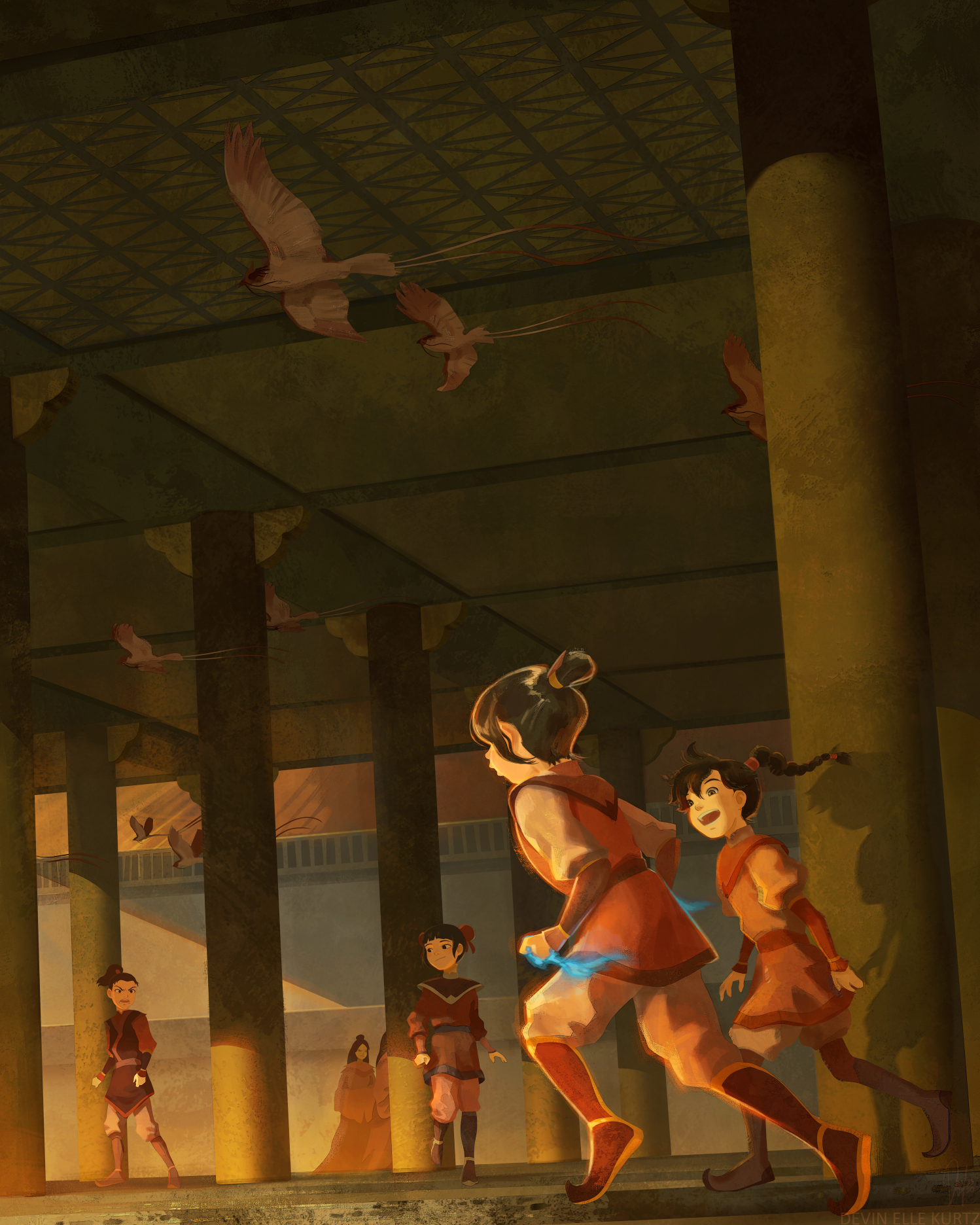 Azule Child Azula's Childhood by TamberElla on DeviantArt