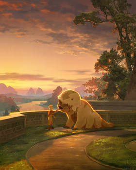 Aang + Appa