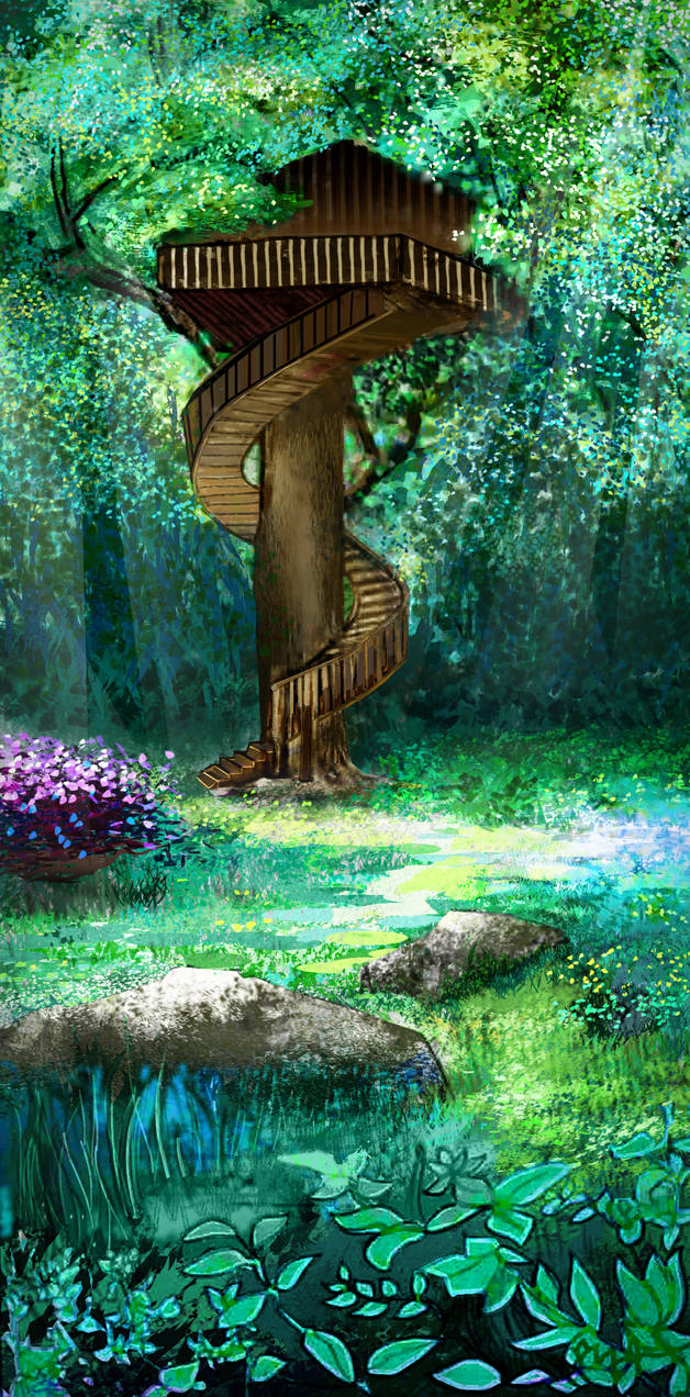 Treehouse by oscART05 on DeviantArt