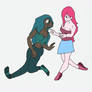 MLP Fluffle Puff Chases Tripping Human Chrysalis