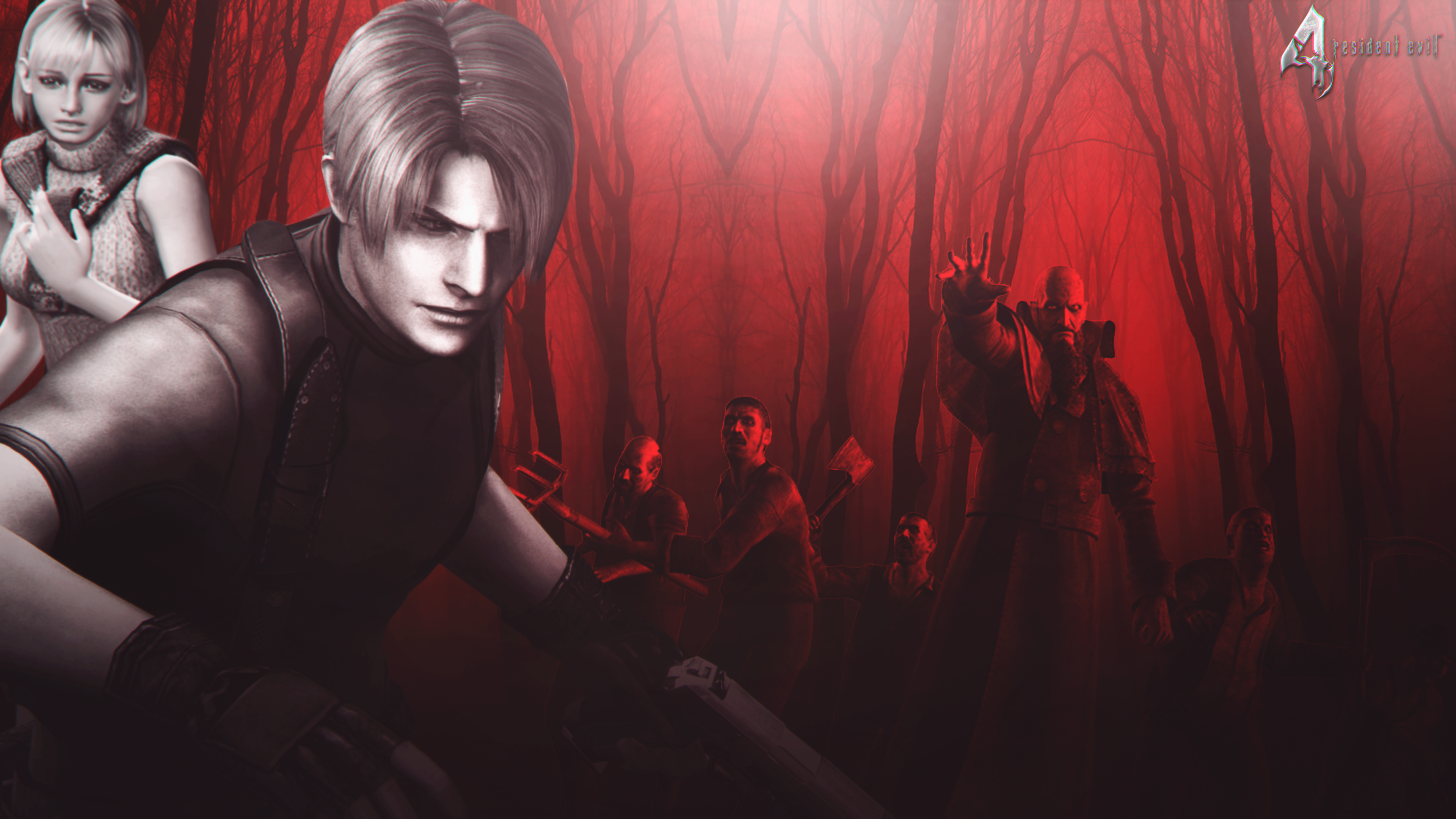 Resident Evil 4 - Leon Wallpaper by Rayquaza215 on DeviantArt