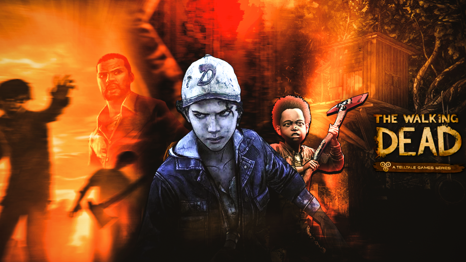 The Walking Dead Telltale Games Wallpaper By Jeanluiseditions On