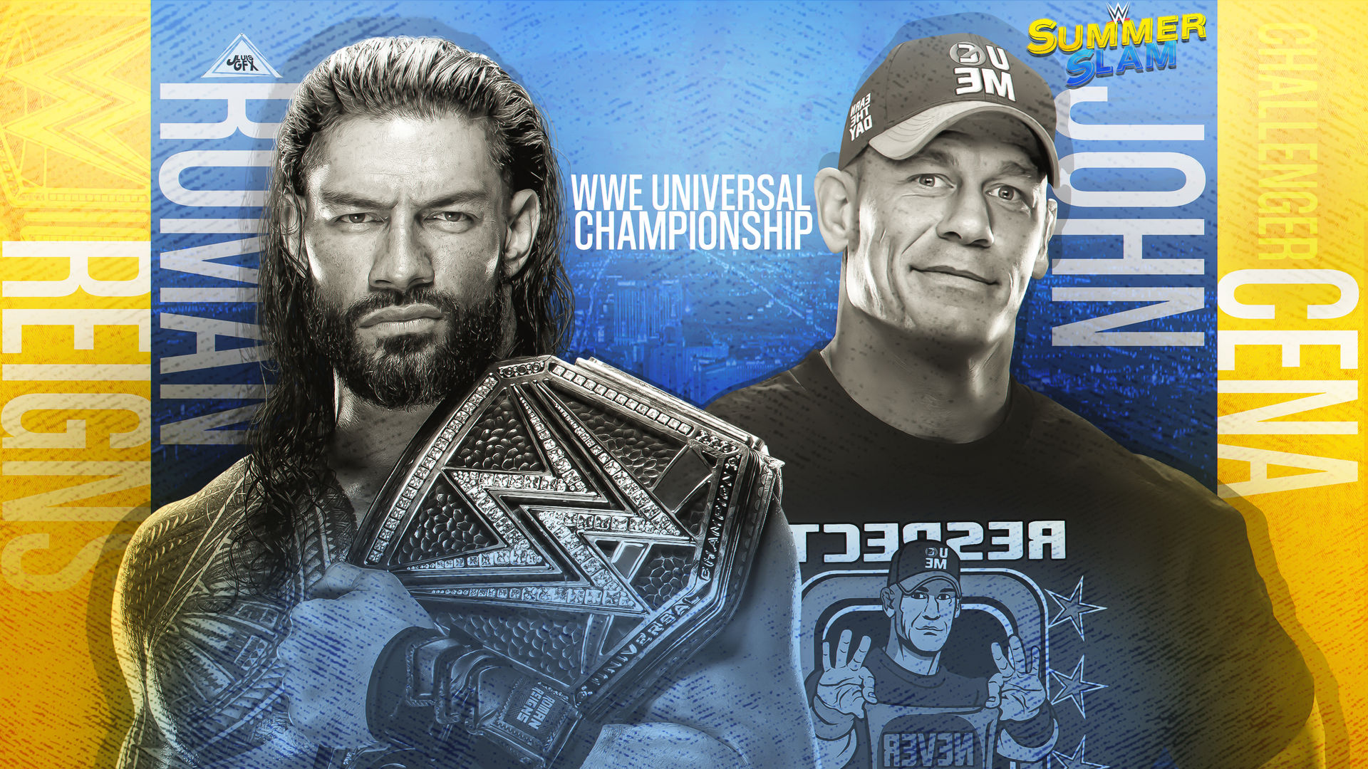 wwe summerslam 2021 custom match card by jeanluiseditions on deviantart wwe summerslam 2021 custom