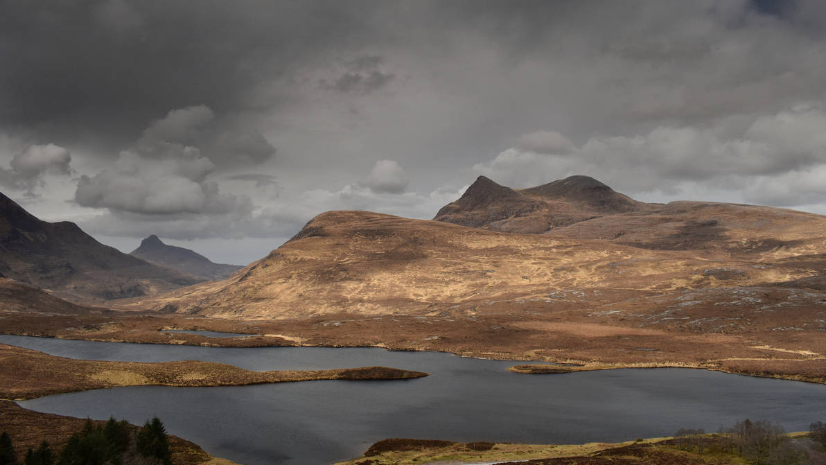 Lochan an Ais from Knockan Crag by KatesWildPlaces on DeviantArt