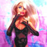 Barbie black lace lingerie sheer