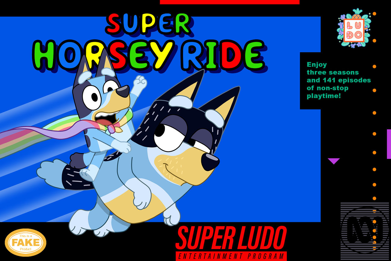 Super Horsey Ride Boxart by SupaSonic555tm on DeviantArt