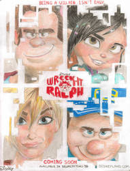 Wreck-it-ralph poster 2012