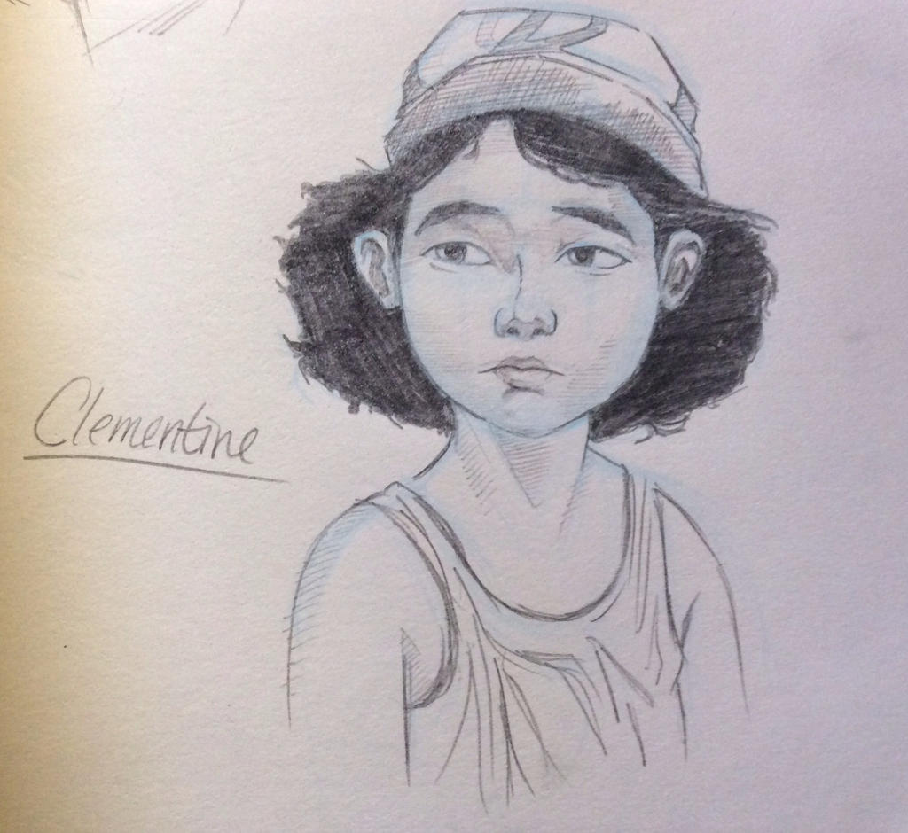 Clementine quick sketch