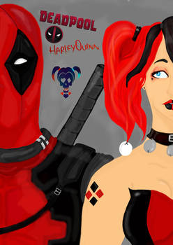 Deadpool and Harley Quinn