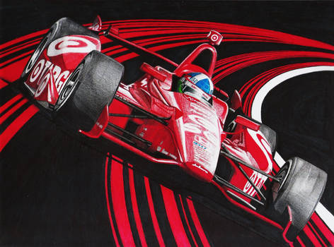 Dario Franchitti Indy 500 2012