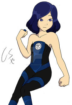 OC Blue Lantern Sister Abigail