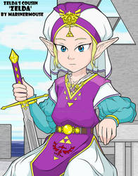 OC Princess Zelda's cousin Zelda (Revisit)