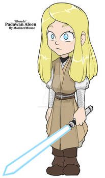 Toonz Practice: Padawan 'Blonde' Aleen