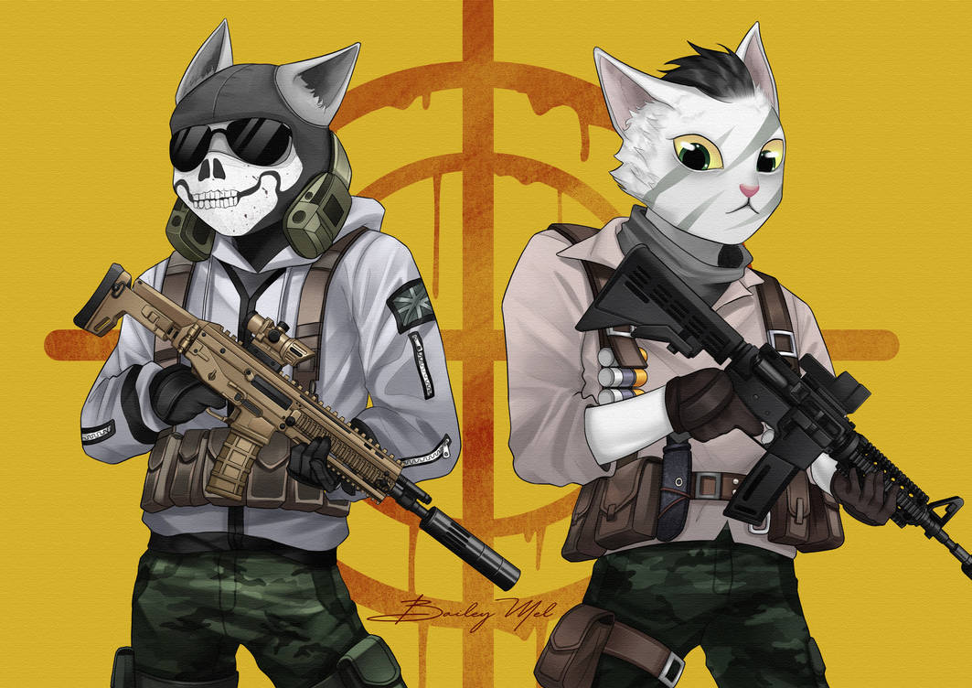 Magkatcat Mactacat and Cat Ghost by Baileymel on DeviantArt