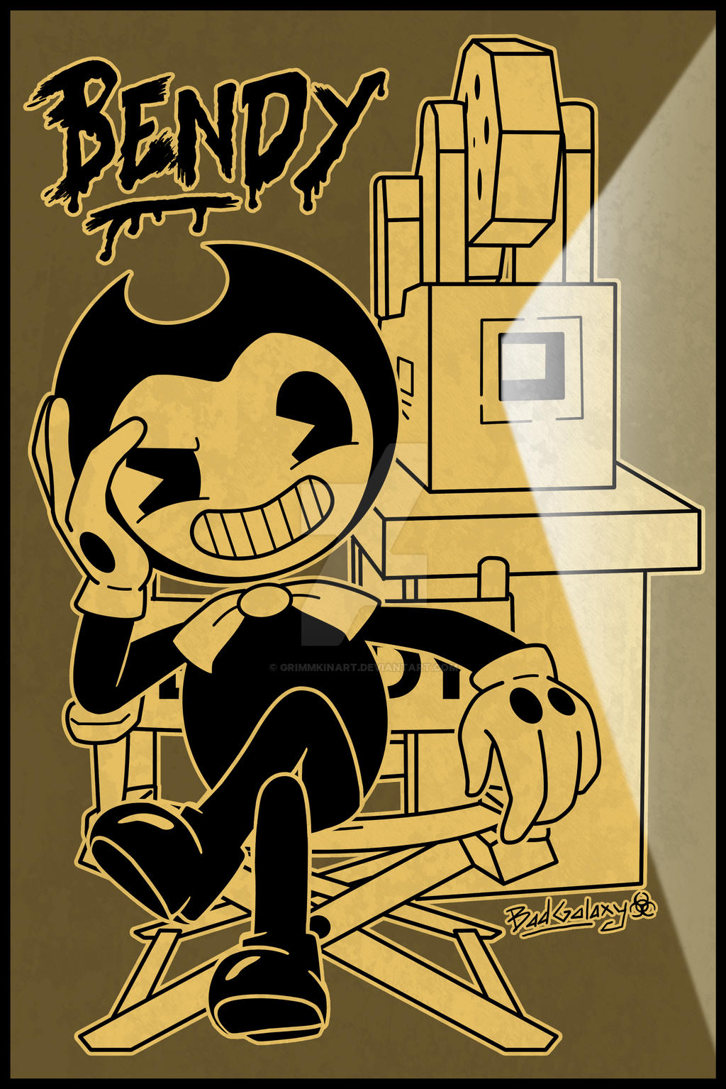 BENDY By GrimmkinART On DeviantArt bendy-by-grimmkinart-on-deviantart