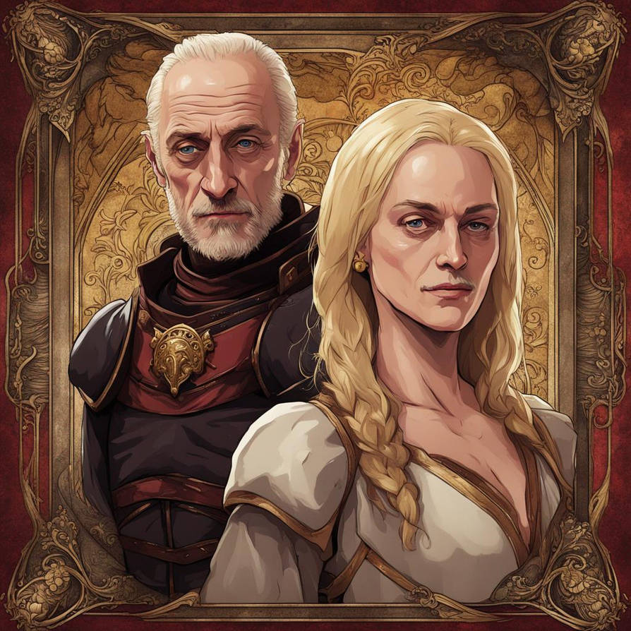 Tywin and Joanna Lannister by viseniatargaryan on DeviantArt