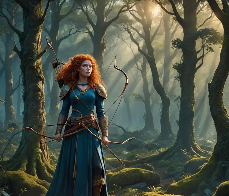Merida by viseniatargaryan on DeviantArt