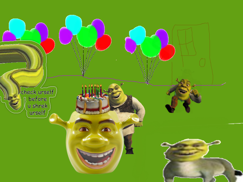 Shrek PNG - shrek  Png, Happy birthday png, Shrek