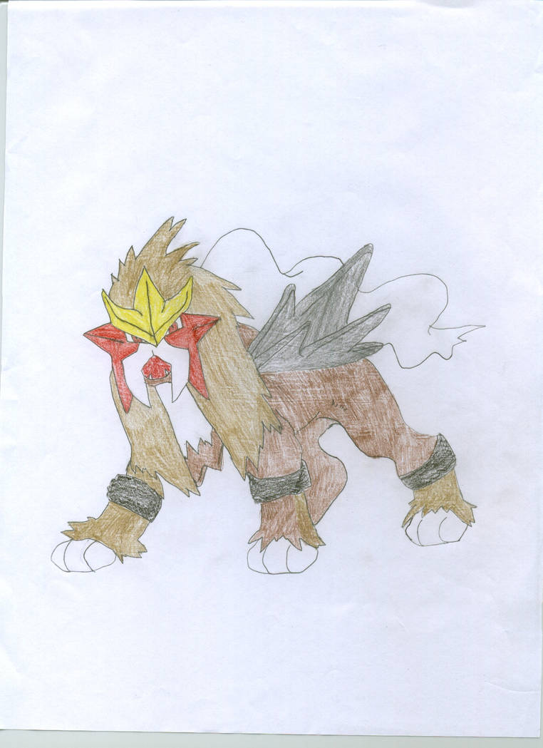 Entei by kpultimatefan on DeviantArt