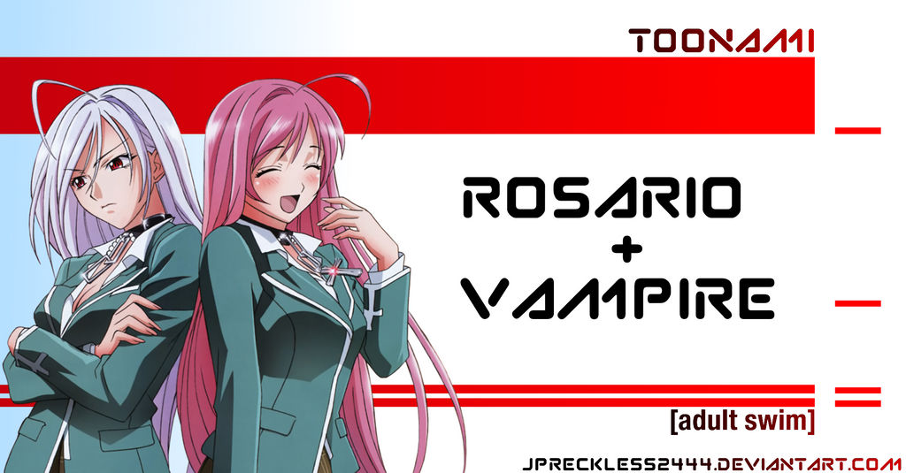 Rosario + Vampire Toonami Wallpaper