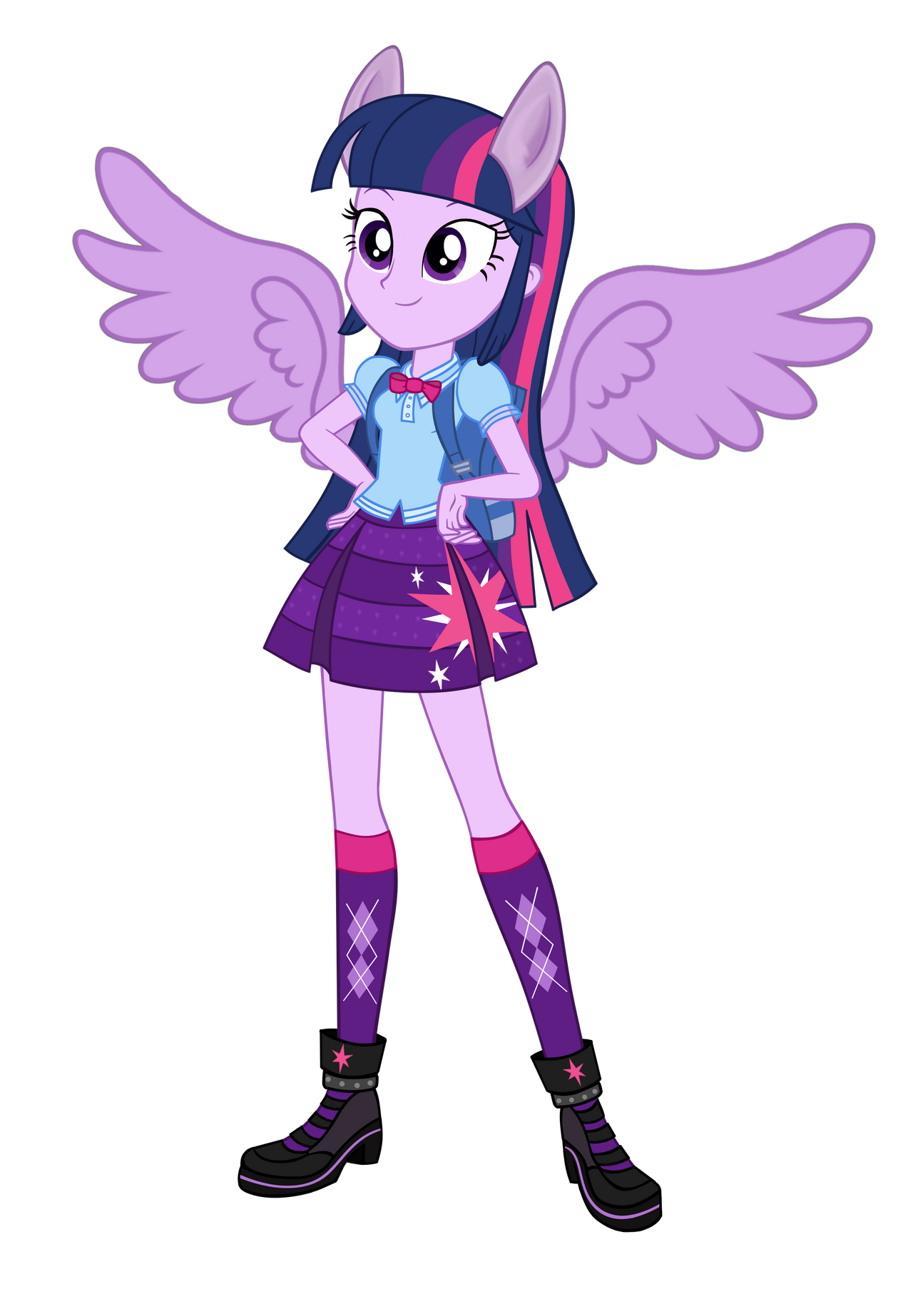 Twilight Sparkle (EG) (With Wings and Pony Ears) by CMNieto19 on DeviantArt