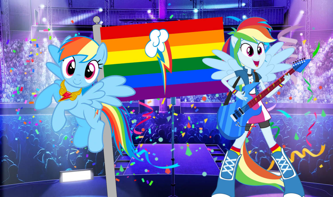 Rainbow Dash's Birthday Concert! by CMNieto19 on DeviantArt