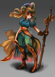 Character Design - Pirate Mermaid
