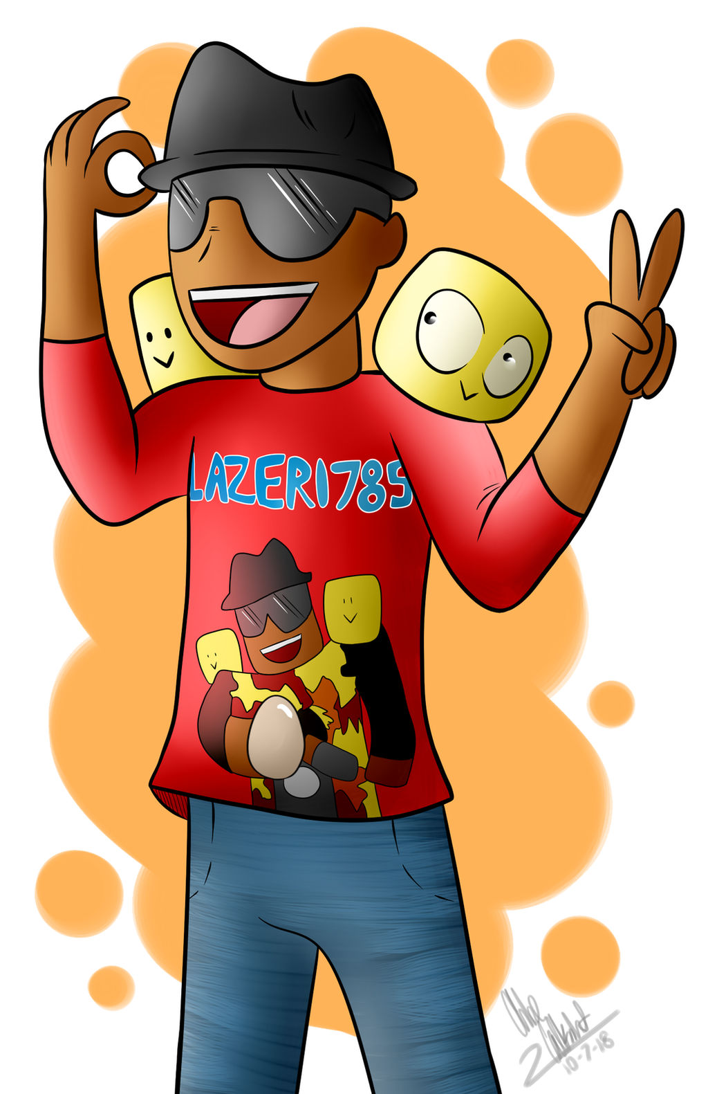 Lazer Raptor Deviantart Lazer by ZoroarkArt99 on DeviantArt
