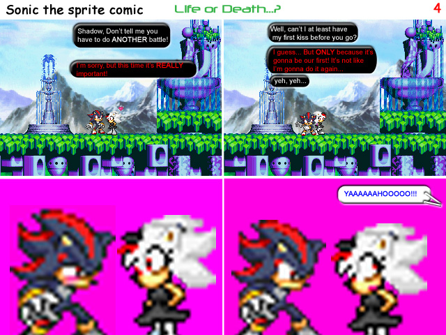 Comics with more sonic sprites (sorry if here are same sprites