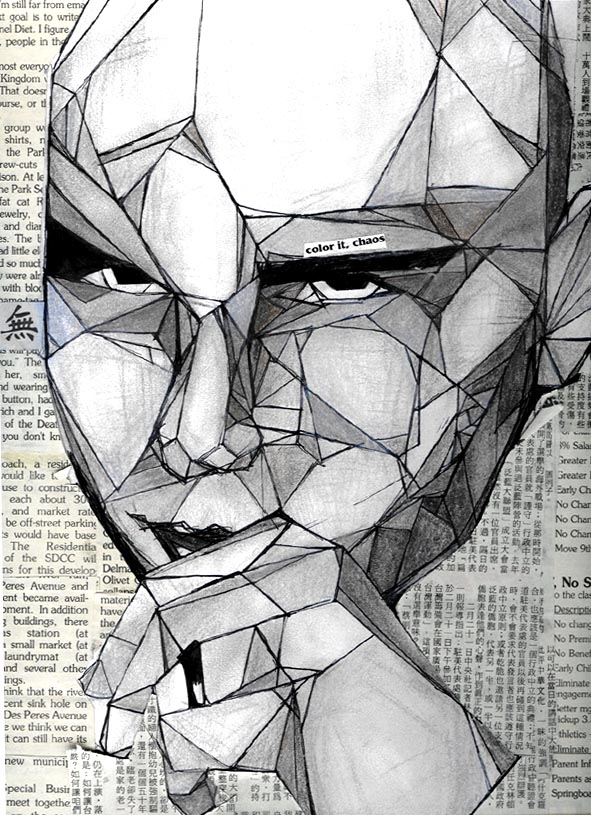 Billy Corgan cubism