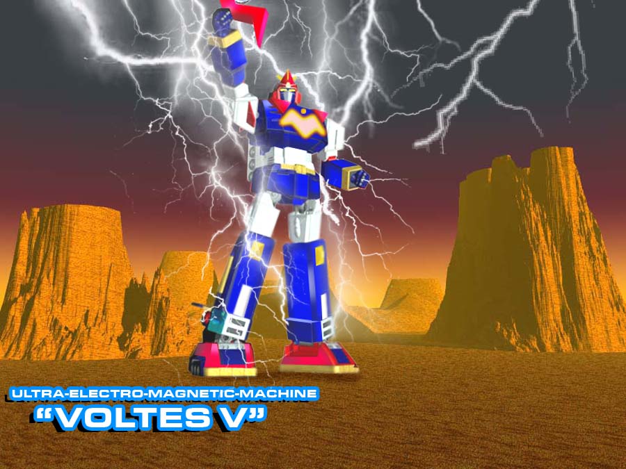 Voltes Team 3D Voltes V