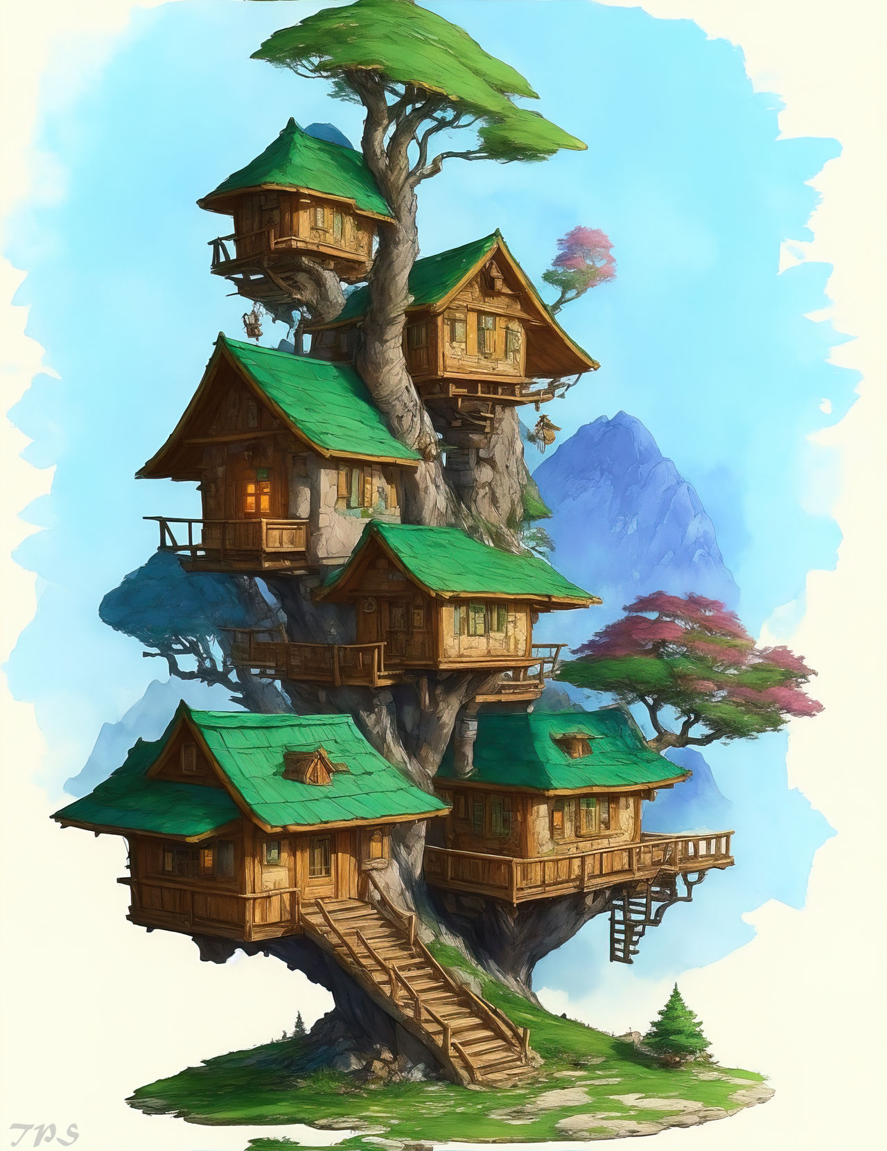 Treehouse Dream 5 by ThePhiloStone on DeviantArt
