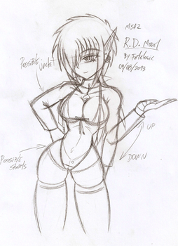 MSA 2 R.D. Sketch chara model