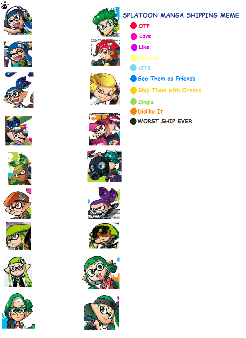 Splatoon Manga Shipping Meme by catface20 on DeviantArt