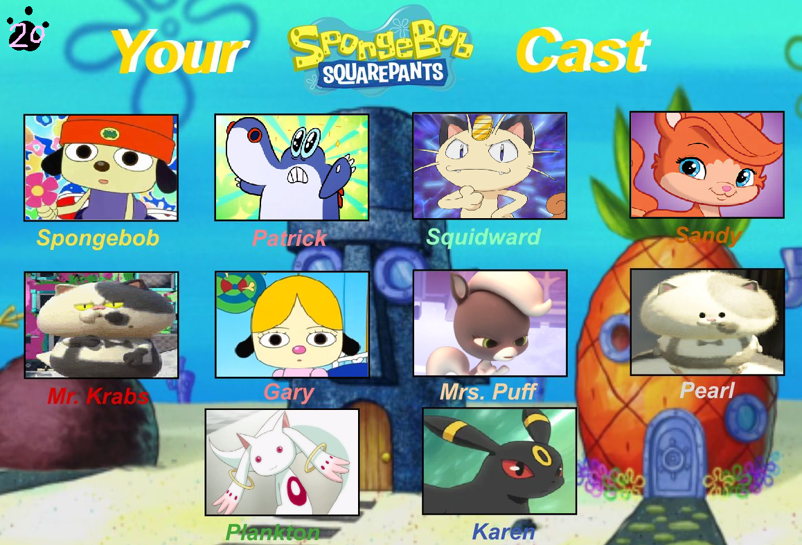 Recast Deviantart My Spongebob Recast Meme by SilverTheNekoAgent on DeviantArt