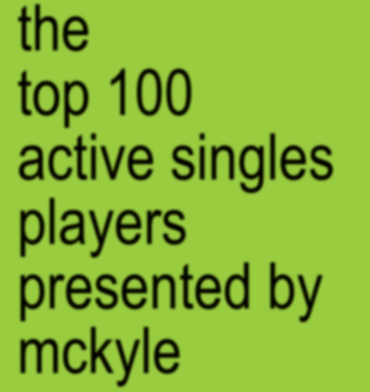 The Top 100 Greatest Active Singles Players 2024 Coming Soon Page the-top-100-greatest-active-singles-players-2024-coming-soon-page