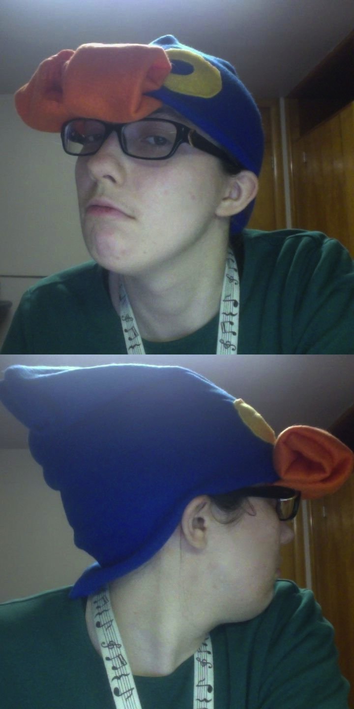 Geno Cosplay WIP: The Hat