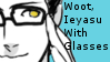 Ieyasu Got Glasses Stamp by Oushuu