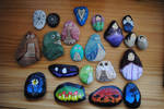 Painted Rocks by Loriele