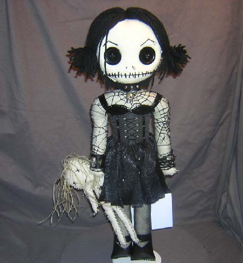 Creepy Goth Girl 0883